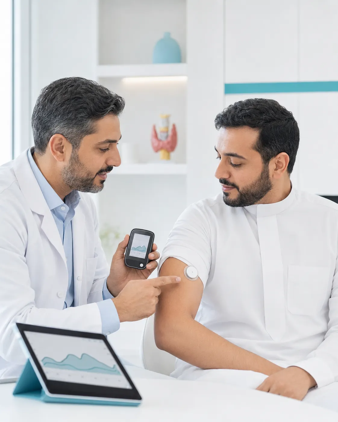 قسم السكر والغدد الصماء بمجمع الطب المتميز